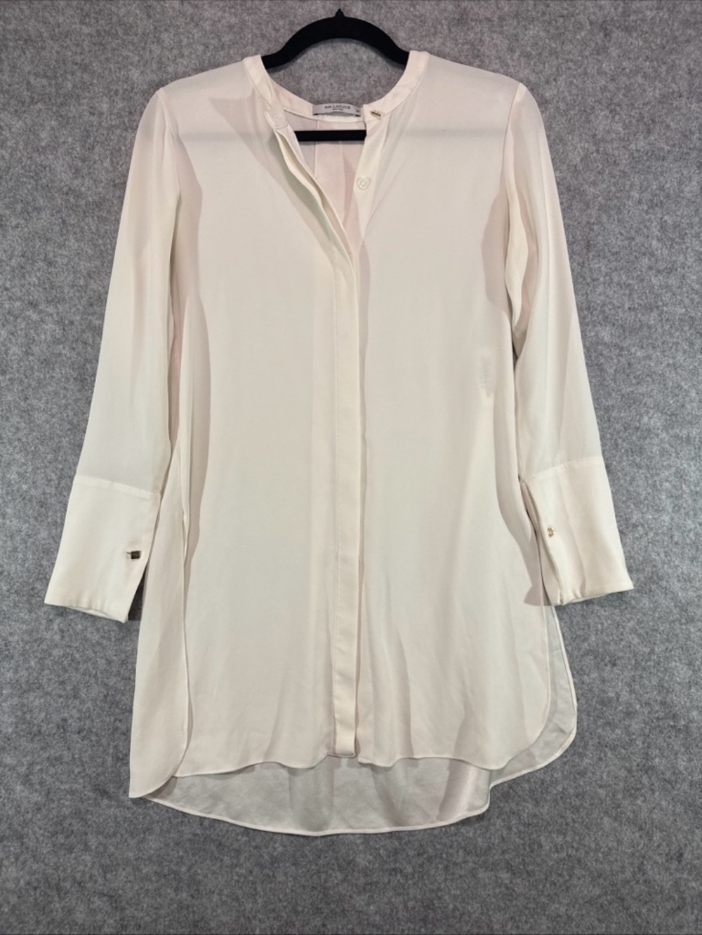 MM Lafleur Long Sleeve Button Shirt Blouse - Womens XS - Office Tunic Career